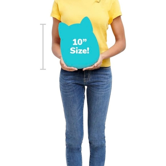 🎄NWT SQUISHMALLOW ORIGINAL 10” ODILE THE SEAL CHRISTMAS PLUSH TOY - Picture 4 of 10